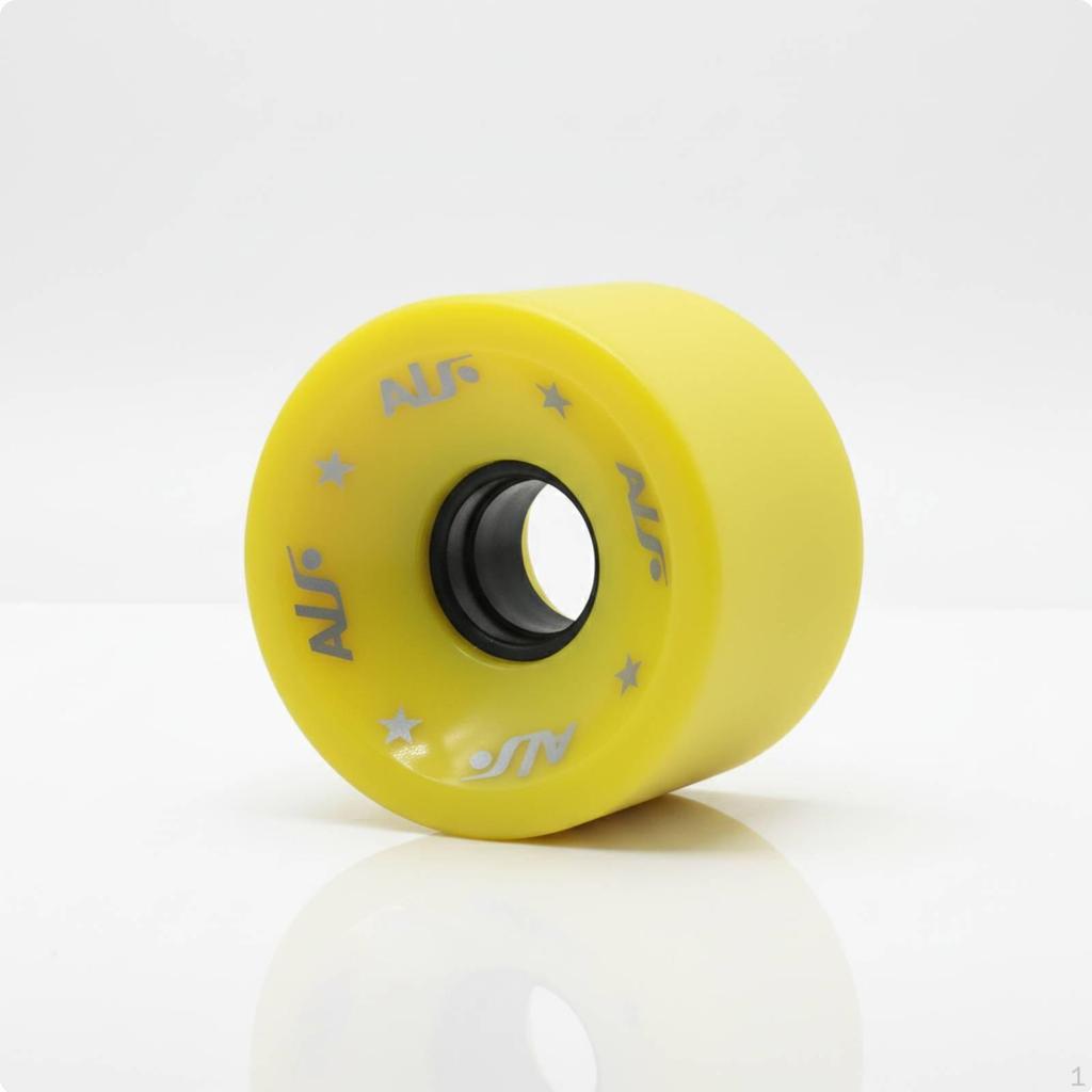 Ruota Skateboard Morbida 80A Corsa Fluida Carving Opaco Poliuretano HighSpring