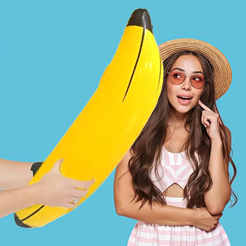 8pcs Toss Beach Toy Inflatable Decoration DIY Inflatable Model Festival Party Decoration Inflatable Toy Cartoon 60x16cm