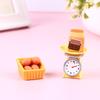 9Pcs/Set 1/12 Dollhouse Miniature Kitchen Scale Egg Doll House Accessories Toy