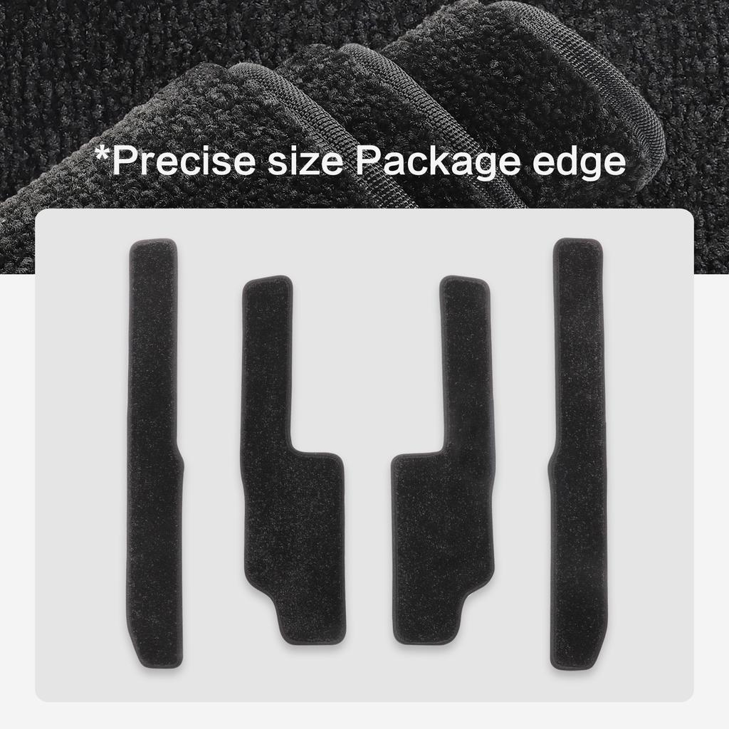 For Toyota Land Cruiser Prado 2025 250 J250 LC250 Car Threshold Protection Pad 7 Seats Welcome Pedal Threshold Mat 4pcs/set