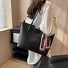 Handbag Women's Large Capacity Commuter Tote Bag Casual Shoulder Bag Versatile Fashion Underarm Bag