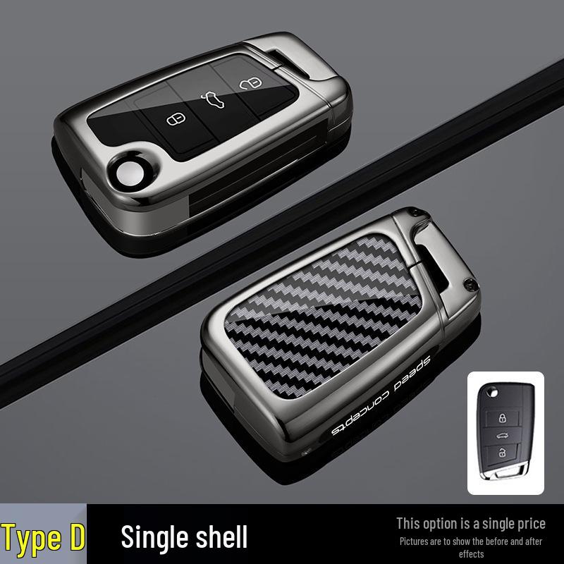 

Compatible Key Case for Volkswagen Tiguan L, Sagitar, Bora, Lavida Plus, Tharu, Tayron, Tayron X, and T-Cross.