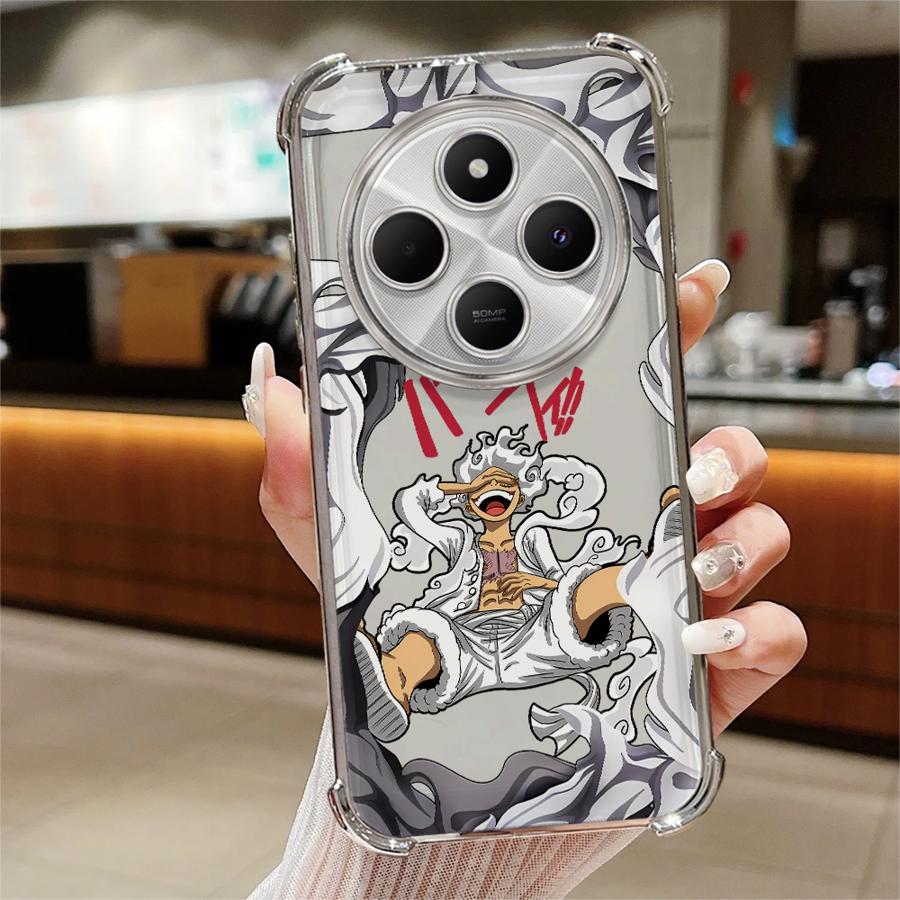 Anime Ones Pieces Clear Cover Phone Case for Xiaomi Redmi K80 Pro 13C A5 K80 5G A3X A3 14C