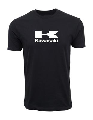 Vintage Retro KAWASAKI LOGO BLACK GRAPHIC T SHIRT HOT ITEM Unisex T-Shirt