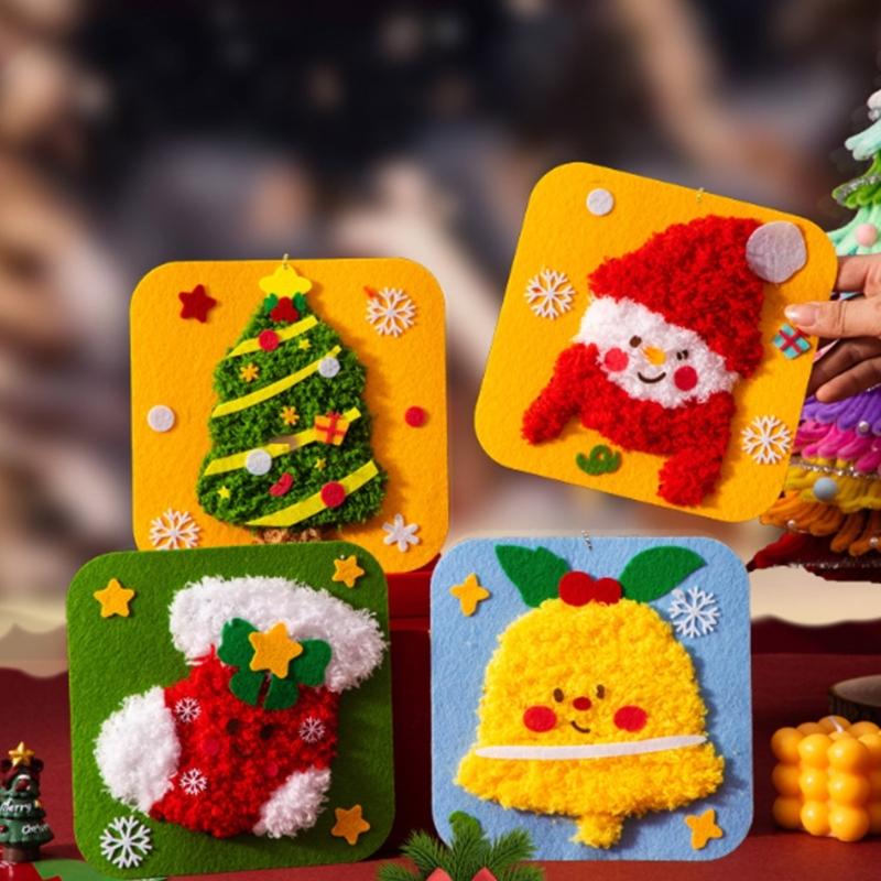 Soft Crochet Supplies For Holiday Decorations Family Bondings Activity And Home Accessories