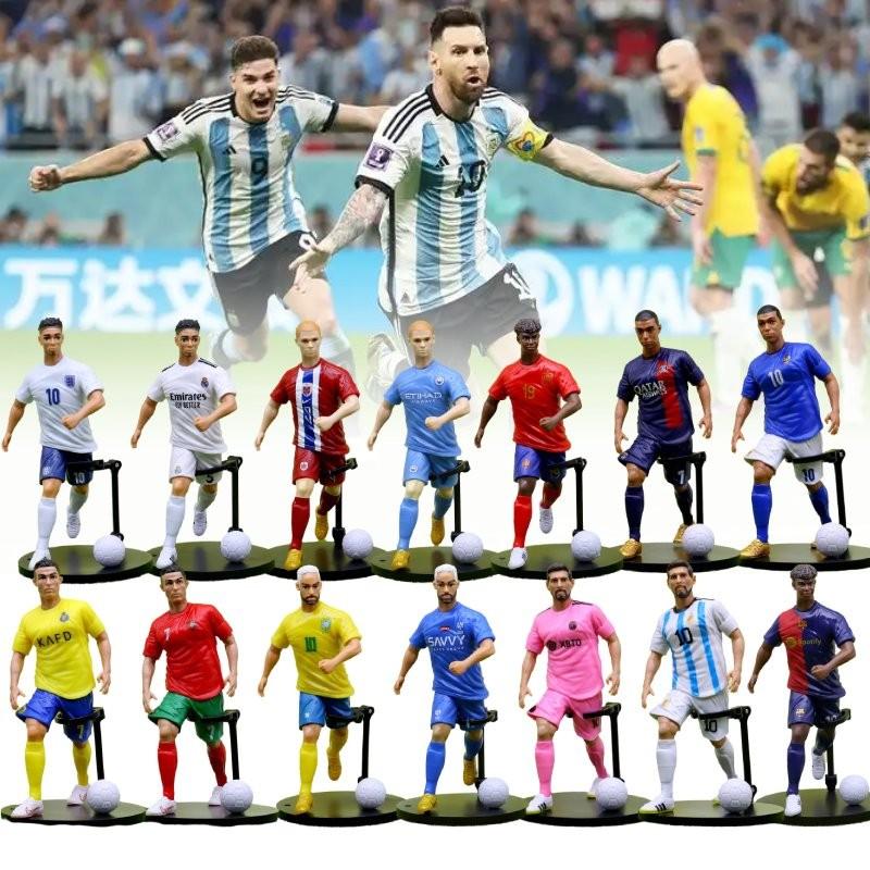 19cm PVC Fußballstar Figur Sammlerstück Perfektes Geschenk Für Fußballfans Und Heimdekoration