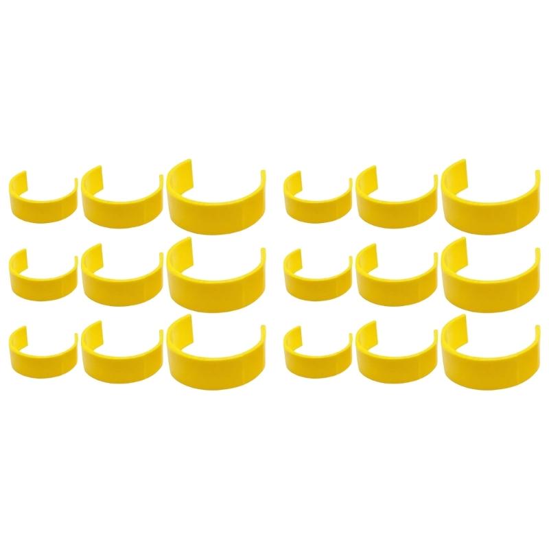 9/18/36pcs Medicine Bottle Clips For Effortless Pills Organization And Identification with Marker for Home and Travel Use