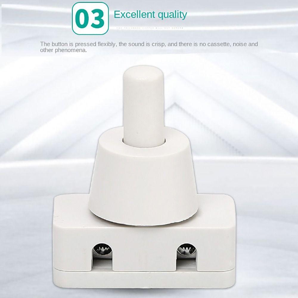 Plastic ON Push Button Industrial Mini Power Switches New Switch for Home Lamps