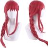 COSSA Chainsaw Man Makima Cosplay Wig Perfect for School and Cultural Festivals Includes Makima (Adult) - Halloween, Christmas, Festivals, (Size L,