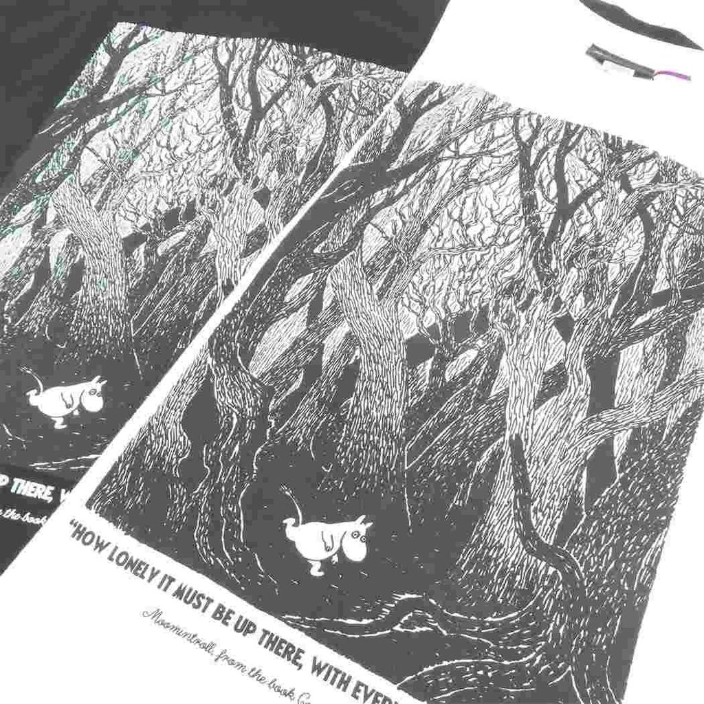 Moomin Premium T-Shirt Comet White Medium