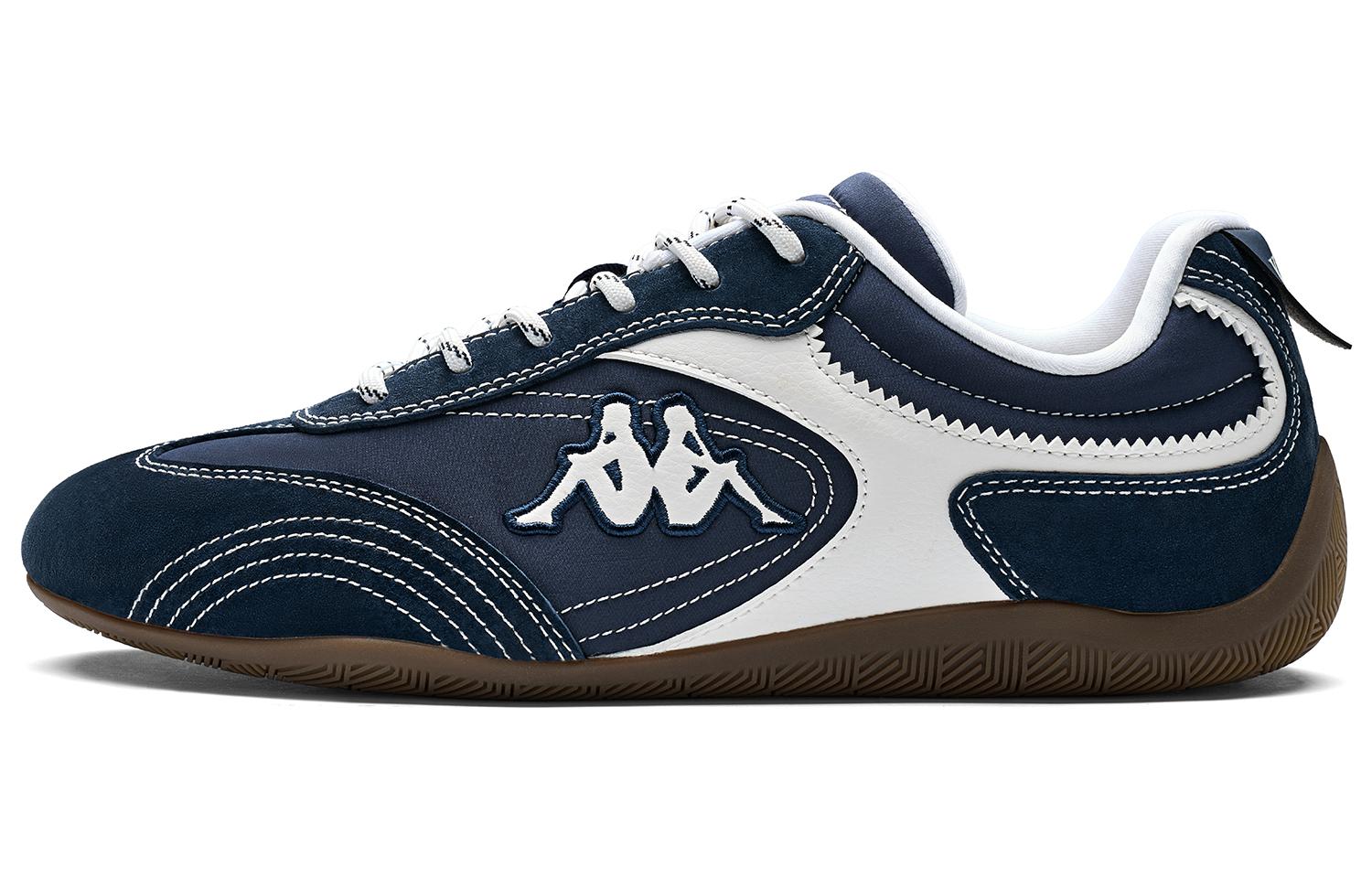 Herren Sneaker Kappa Back to Back Niedrig geschnitten Rennschuhe Unisex Mitternachtsblau 36 white