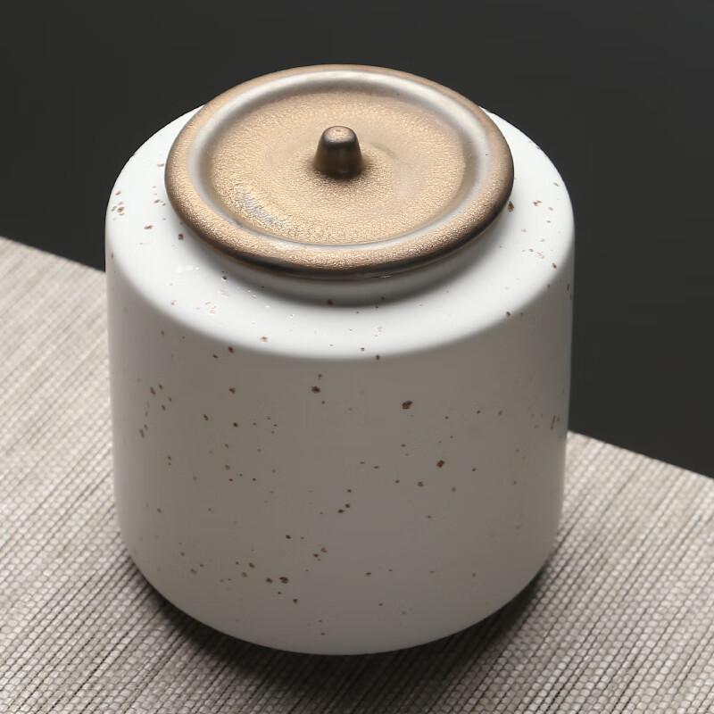 Matte Ceramic Tea Caddy