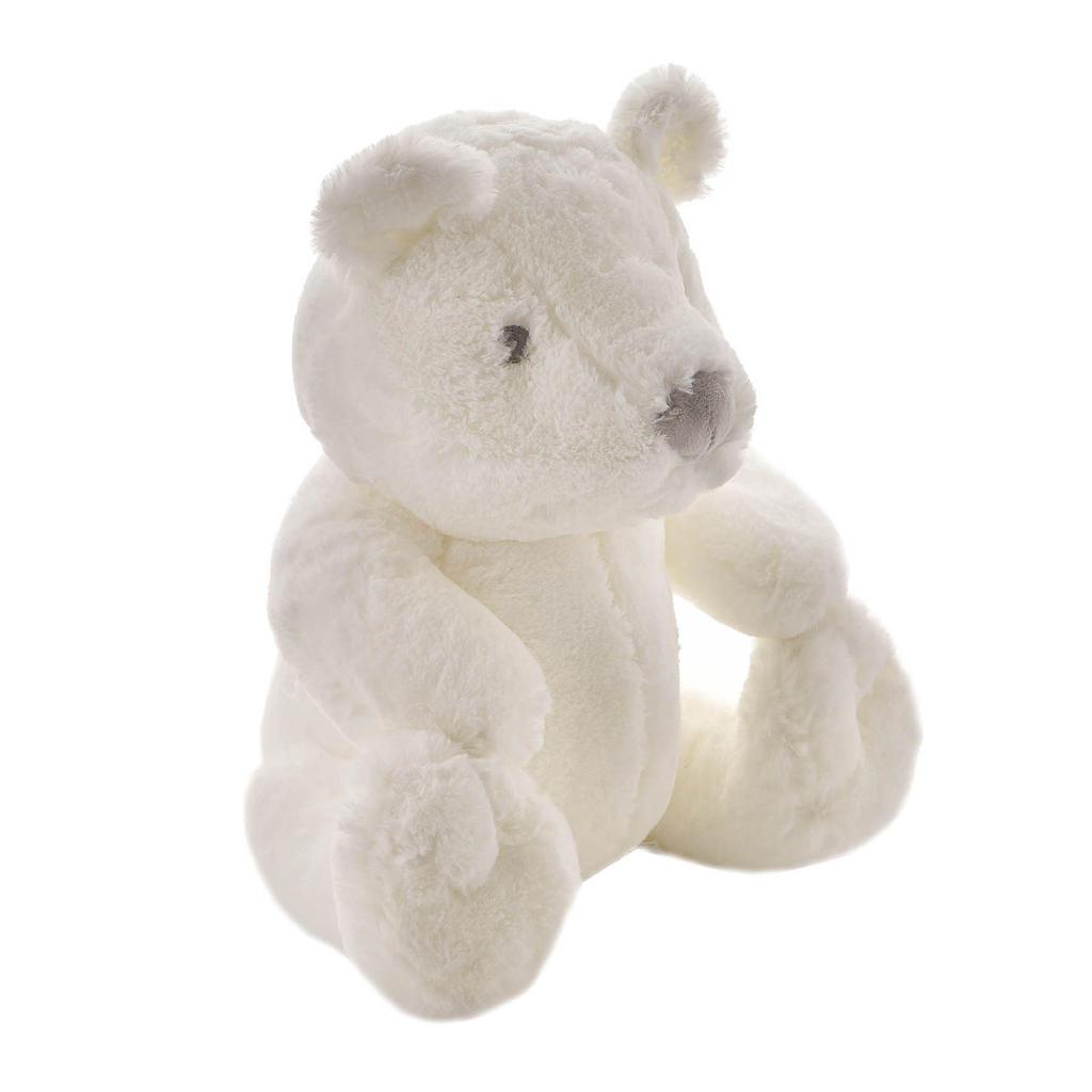 Bambino Bílý plyšový medvěd Velký 31 cm