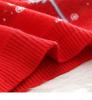 Women's Retro Hong Kong Style High Neck Sweater - Autumn/Winter Loose Fit, Thick and Cozy Christmas Design