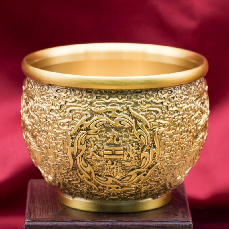 Brass Indoor Incense Burner for Aromatherapy - Buddha Worship & Sandalwood Holder Gift