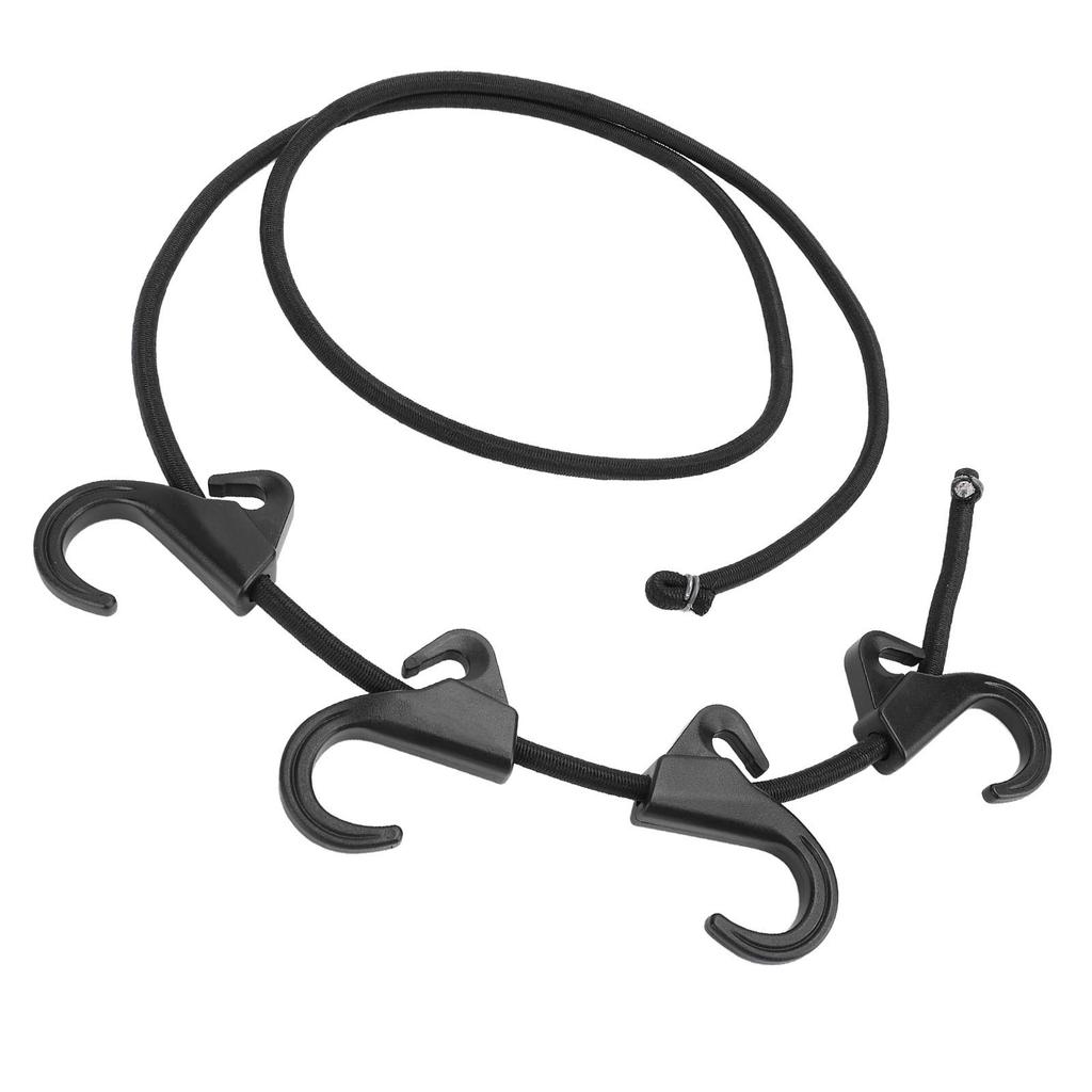 Wagenband mit 4 Haken Gummi Faltwagen Elastisches Seil Strandwagen Ladeband zum Einkaufen