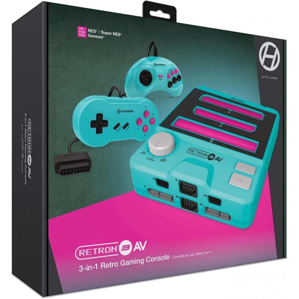 Hyperkin Hyper Beach Retron 3 Av Console For Nes  sNes  geNesis 