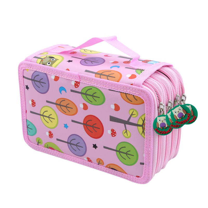 Mehrfachfach Bunt Studenten Bleistift Marker Etui Box Großes Fassungsvermögen Skizzenzeichnen Pinsel Schreibwaren Etui