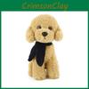 Cute Teddy Dog Plush Toy With Fashionable Vest And Scarf Perfect For Cuddling And Decor