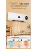 Wall-Mounted Remote-Control Bathroom Heater: Dual-Use Cold/Warm Intelligent Constant Temperature Blower, Punch-Free Installation.