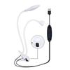 Double-head Gooseneck Nail Lamp Nightlight UV Curable Violet Lamp  for Manicure Salon