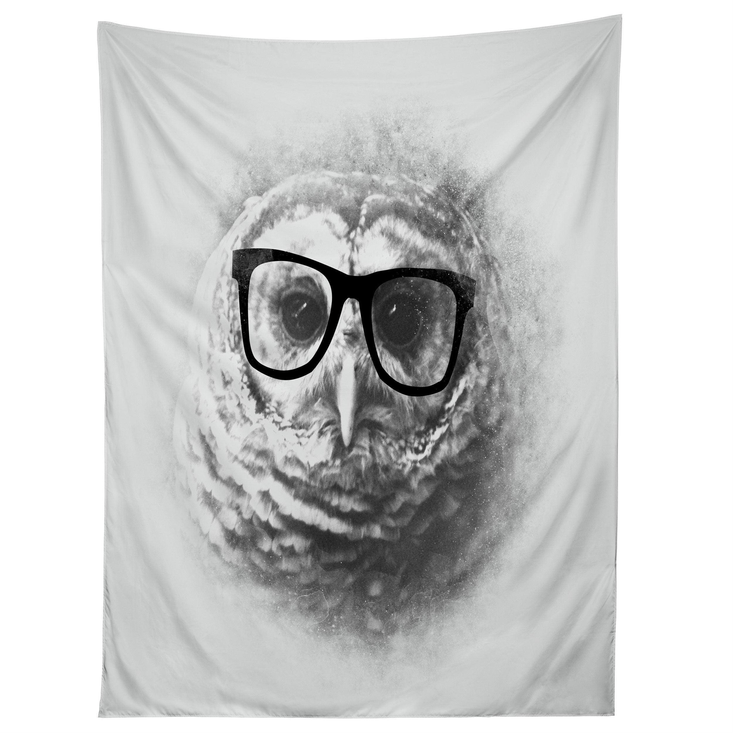 WISE OWL tapestry 75x100