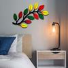 Colorful Metal Tree Branch Wall Art Statue Sculpture Silhouette for Bedroom Living Room Indoor