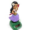 Dancing Hawaii Girl Hula Girl Dashboard Bobble Shaking Head Doll | Solar Power Hawaiian
