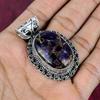 Copper Amethyst Handmade Gemstone Jewelry, 925 Solid Sterling Silver Pendant Antique Jewelry, Love Forever Gift