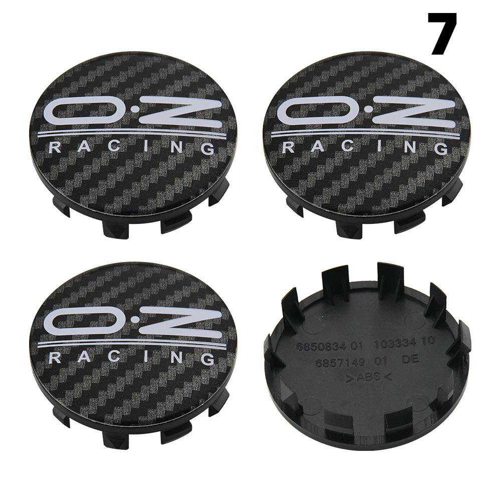 4PCS OD 56MM / ID 53MM Caps On Wheels OZ VOSSEN Emblem Wheel Center Cap Car Logo Wheel Cover Hub Caps Sport Rim Caps