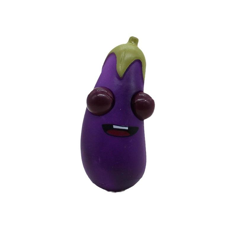 Relief Eggplant Stress Toy Extrusion Rebound Toy Portable Kids Gifts Birthday