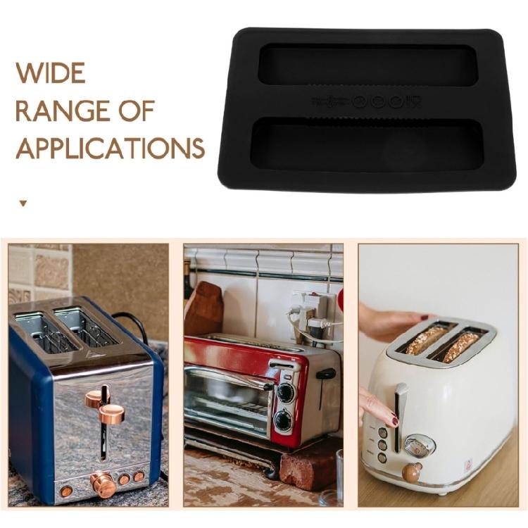 2er-Pack Brotmaschine Abdeckung Silikon Toaster Deckel Toaster Maschinenabdeckung für Brot