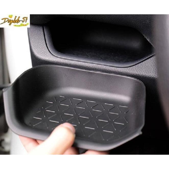 For Toyota RAV4 - Matte Black Main Driver Storage Box Cover Trim