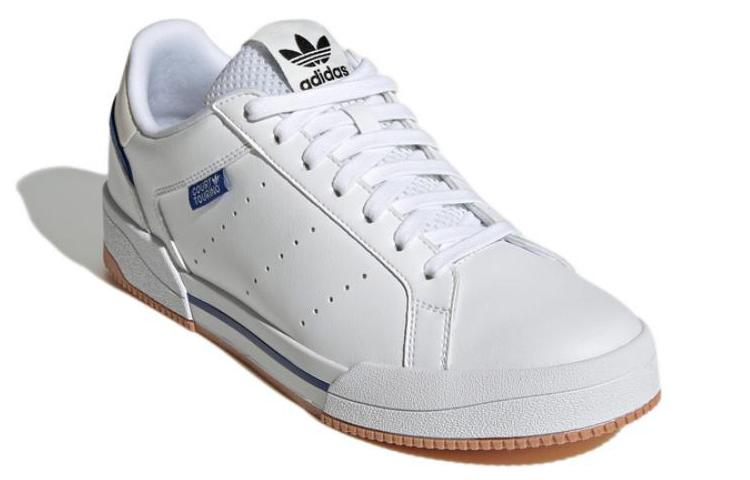 adidas Originals Court Tourino Synthetic Leather, Cow Leather Casual Slip Resistant Abrasion Resistant Low Top GX4379