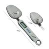 Electronic Measuring Spoon Grey Ergonomic Plastic Handle Digital Kitchen Scale Spoon Portable Electronic Scale For Baking