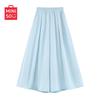 Women's High-Waisted Wide-Leg Crop Pants