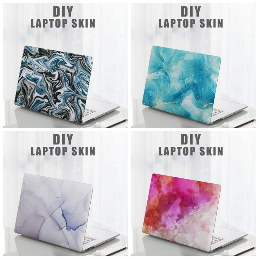 Waterproof 15inch Laptop Stickers Skins Marbling Texture Laptop Cover Skin  Universal