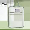 Portable Storage Pouches Transparent Nylon Document Bag Lightweight Mesh File Organizer with Zipper School Stationery Organizers And Strap,