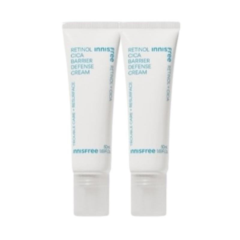 Innisfree Retinol Cica Barrier Cream 50ml | Repairing & Moisturizing Cream for Blemish Marks and Sensitive Skin