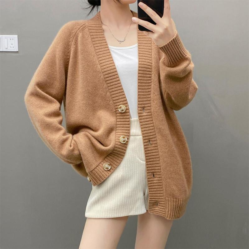 Qinghe 100% Pure Cashmere Women's Sweater - Ultra Soft Luxury Winter Pullover