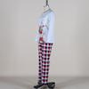 Elk Print Parent-Child Christmas Pajamas Set - Long Sleeve Autumn/Winter Family Homewear KTB