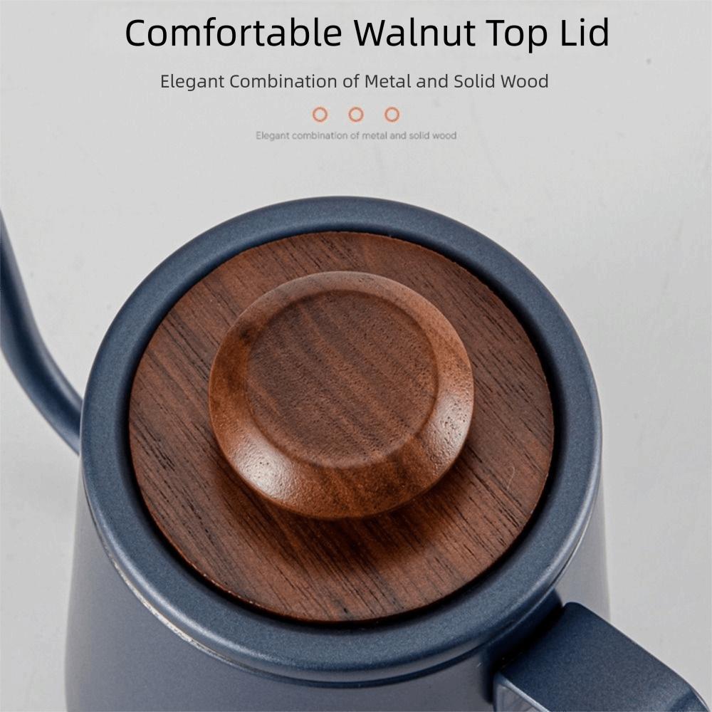 304 Stainless Steel Goose Neck Coffee Pot Drip Spout Hand Brewing Kettle  Pour Over Brewing