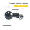 17mm/25mm Kulehodeadapter Enkel Justering M6/M8/M10 Bolt Kulehodeadapter Telefonholder Biltilbehør