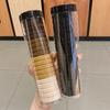 20Pcs Hair Ring Durable Reusable High Elasticity Women Lady Girl Short Long Hair Rubber Band for Everyday Life