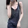 Women's 2022 Summer Ice Silk Sleeveless Knit Camisole Top