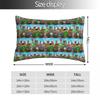 Zooba Battle Arena Rectangle Pillowcase Cushion Cover Decor Bedroom Bed Home Comfort Throw Pillow