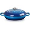 Кастрюля Le Creuset cast iron casserole round 26cm 2.2l azure (21180262202430)