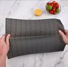 Silicone Kitchen Sink Drain Mat - Heat Resistant, Non-Slip Drying Mat for Bowls, Dishes, Fruits, and Vegetables