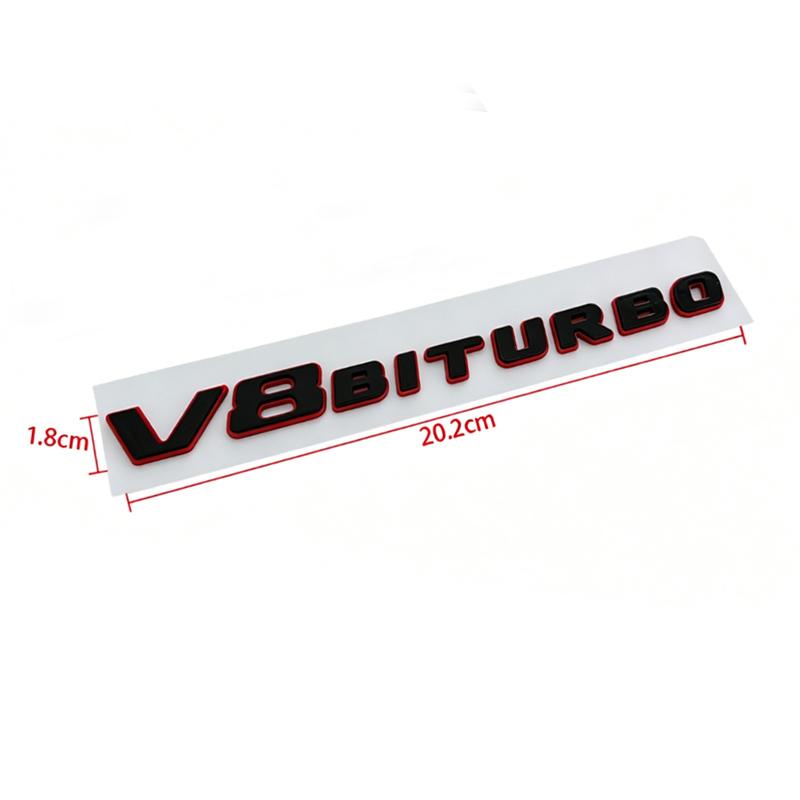 1Pc 3D Letters Logo Car Fender Side Trim Badge Sticker Car Emblem Decal Decorative Accessories