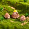 Niedliche und bezaubernde kleine Murmeltier Gartenlandschaft Dekoration Puppenhaus Büro Schreibtisch Ornament